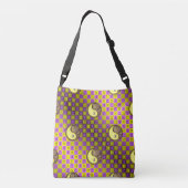 Tweelingen & Aard Varken Crossbody Tas (Achterkant)