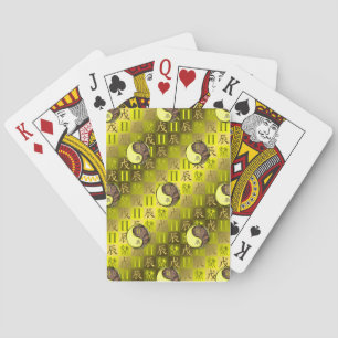 Tweelingen & Aarddraak Pokerkaarten