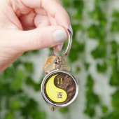 Tweelingen & Aarde Haan Sleutelhanger (Hand)