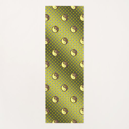 Tweelingen & Aarde Konijn Yogamat (Voorkant)