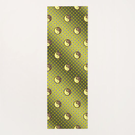 Tweelingen & Aarde Konijn Yogamat (Achterkant)