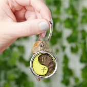 Tweelingen & Aarde Rat Sleutelhanger (Hand)