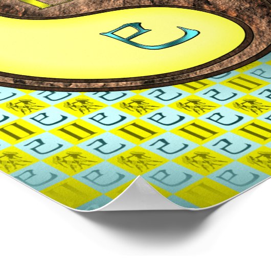 Tweelingen & Aarde Slang Poster (Hoek)