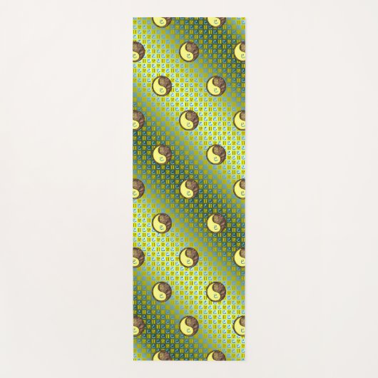 Tweelingen & Aarde Slang Yogamat (Voorkant)