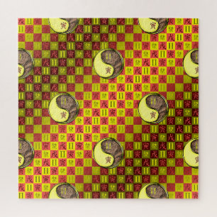 Tweelingen & Aardetiger Legpuzzel