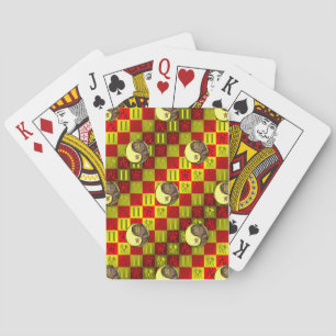 Tweelingen & Aardetijger Pokerkaarten
