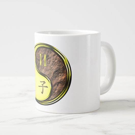 Tweelingen & Aardrat Grote Koffiekop (Voorkant rechts)