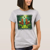 Tweelingen astrologie geboorte teken dierenriem vo t-shirt (Voorkant)