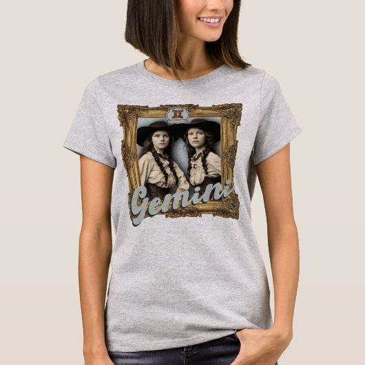 Tweelingen astrologie geboorteteken dierenriem  tw t-shirt (Voorkant)