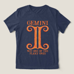 Tweelingen astrologie tweeling geboorte teken dier Tri-Blend shirt