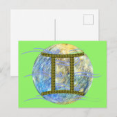 Tweelingen Briefkaart (Voorkant / Achterkant)