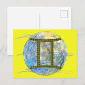 Tweelingen Briefkaart (Voorkant / Achterkant)