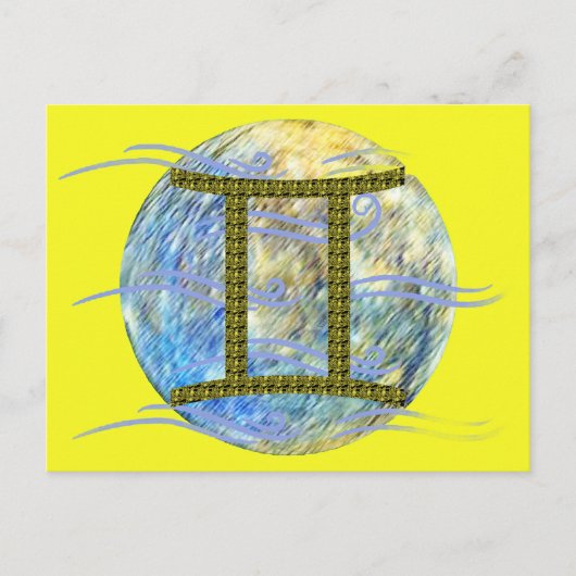 Tweelingen Briefkaart (Voorkant)