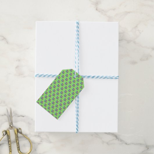 Tweelingen Cadeaulabel (Met Touw)