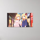 Tweelingen Canvas Afdruk (Voorkant)