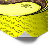 Tweelingen en Aardaap Poster (Hoek)