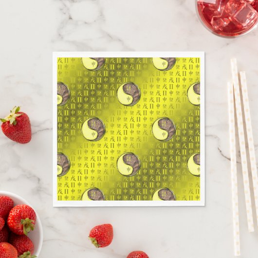 Tweelingen en Aardaap Servet (Insitu)