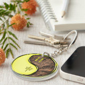 Tweelingen en Aardaap Sleutelhanger (Voorkant Rechts)