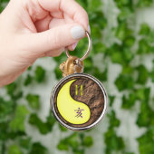 Tweelingen en Earth Boar Sleutelhanger (Hand)