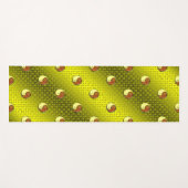 Tweelingen en houten aap yogamat (Voorkant (horizontaal))