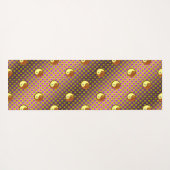 Tweelingen en houten zwijn yogamat (Achterkant (horizontaal))