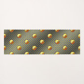 Tweelingen en houtossen yogamat (Achterkant (horizontaal))