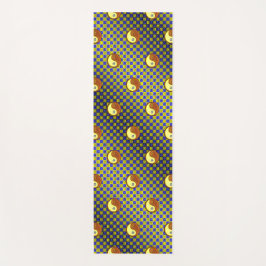 Tweelingen en houtossen yogamat