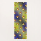 Tweelingen en houtossen yogamat (Achterkant)