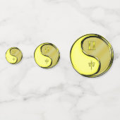 Tweelingen en metalen aap confetti (Voorkanten)