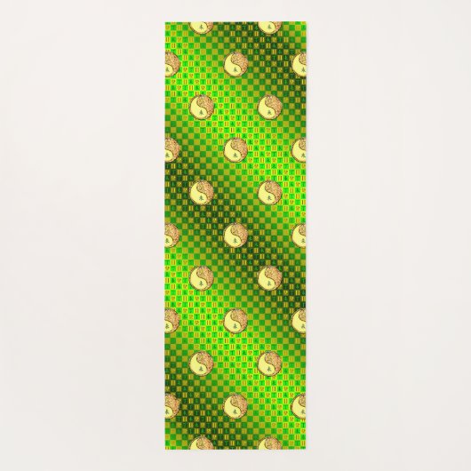 Tweelingen en vuurgeit yogamat (Achterkant)