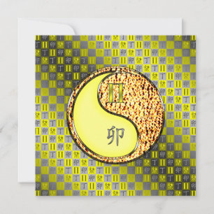 Tweelingen en vuurkonijn kaart