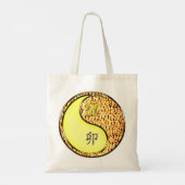 Tweelingen en vuurkonijn tote bag (Achterkant)