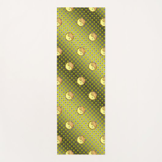 Tweelingen en vuurkonijn yogamat (Voorkant)