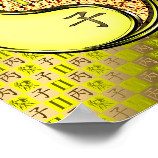 Tweelingen en vuursnelheid poster (Hoek)