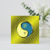 Tweelingen en wateraap kaart (Staand voorkant)