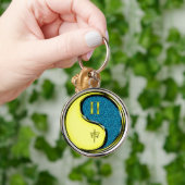 Tweelingen en wateraap sleutelhanger (Hand)