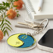 Tweelingen en wateraap sleutelhanger (Voorkant Rechts)