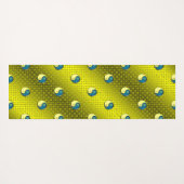 Tweelingen en wateraap yogamat (Achterkant (horizontaal))