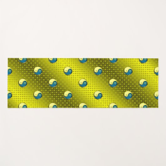 Tweelingen en wateraap yogamat (Voorkant (horizontaal))