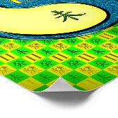 Tweelingen en watergeit poster (Hoek)