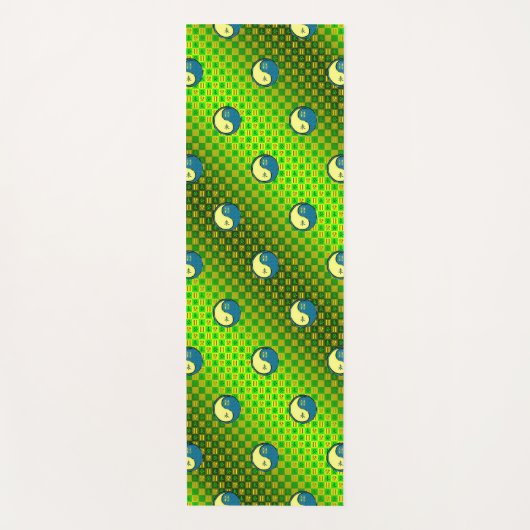 Tweelingen en watergeit yogamat (Voorkant)