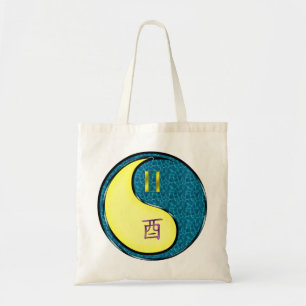 Tweelingen en waterhaan tote bag