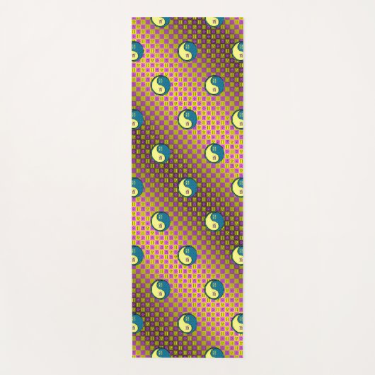 Tweelingen en waterhaan yogamat (Voorkant)