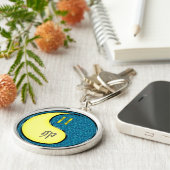 Tweelingen en waterkonijn sleutelhanger (Zijkant)