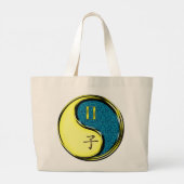 Tweelingen en waterratten grote tote bag (Achterkant)