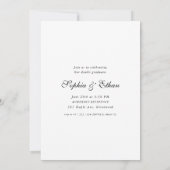 Tweelingen hebben het gedaan | Double Afstudeerder Kaart (Achterkant)