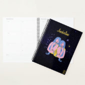 Tweelingen Horoscoop L Galaxy Sky Star Kalender Planner (Display)