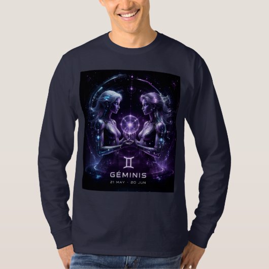 tweelingen, horoscoop,  t-shirt (Voorkant)