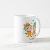 Tweelingen Horoscoop Zodiac 21 mei - 20 juni Verja Koffiemok (Voorkant rechts)