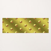 Tweelingen & Hout Rat Yogamat (Achterkant (horizontaal))